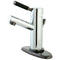 Kingston Brass NS8423DL Water Onyx Sg Hnd Bath Faucet/B SS