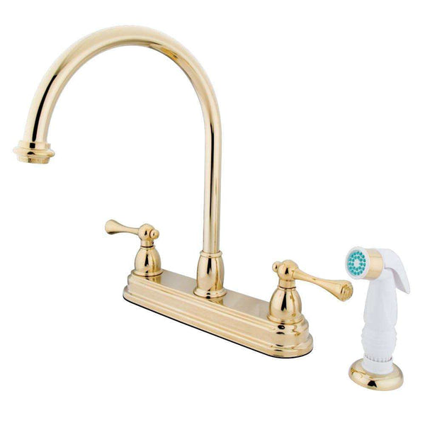 Kingston Brass KB3752BL Centerset Kitchen