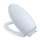 TOTO Guinevere SoftClose Non Slamming, Slow Close Elongated Toilet Seat and Lid, Cotton White SS224