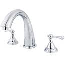 Kingston Brass KS5361BL Roman Tub Filler, Polished Chrome