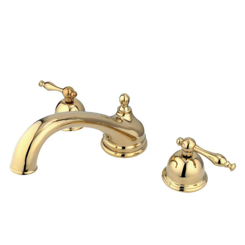 Kingston Brass KS3352NL Roman Tub Filler, Polished Brass