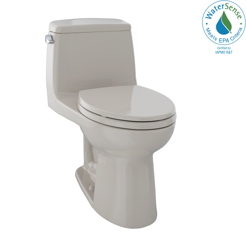 TOTO Eco UltraMax One-Piece Elongated 1.28 GPF Toilet, Bone MS854114E