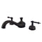 Kingston Brass KS3335TL Roman Tub Filler, Oil Rubbed Bronze