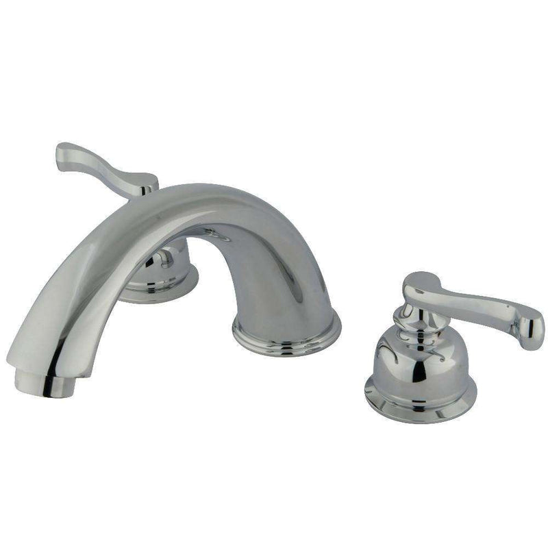 Kingston Brass KB361FL Roman Tub Filler, Polished Chrome