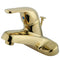 Kingston KB542B Sg-Hnd 4 in. Centerset Bath Faucet