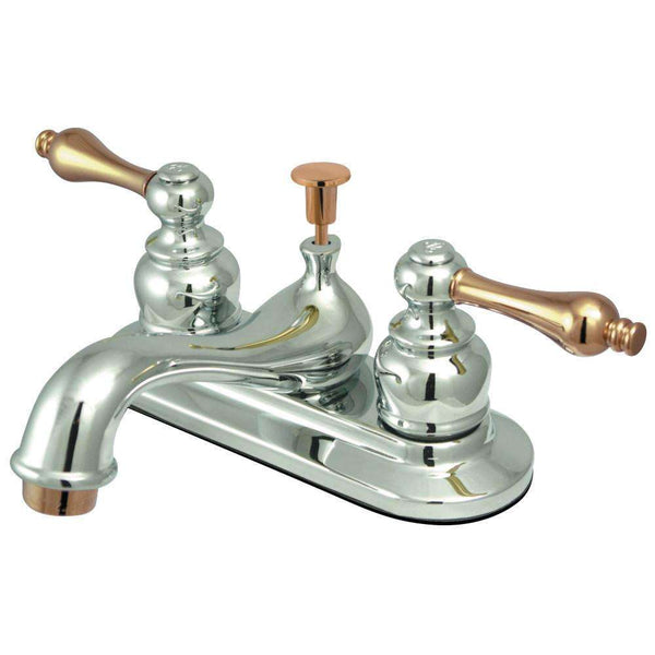 Kingston KB604AL Restoration 4 in. Centerset Bath Faucet/