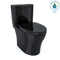 TOTO Aquia IV 1G WASHLET Two-Piece Elongated Dual Flush 1.0 and 0.8 GPF Toilet, Ebony MS446124CUM#51