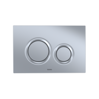 TOTO L Series Square Towel Ring, Polished Chrome YTT408U#CP
