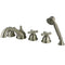 Kingston Brass KS33585AX Roman Roman Tub Filler 5 Pieces