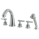 Kingston Brass KS23615ML Roman Tub Filler with