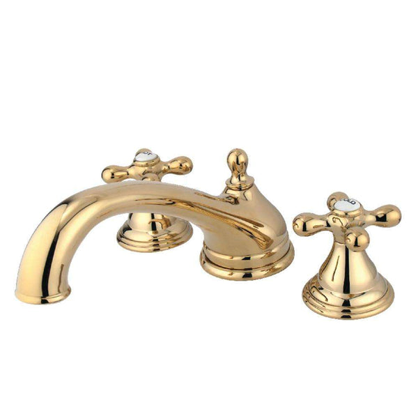 Kingston Brass KS5532AX Roman Tub Filler, Polished Brass