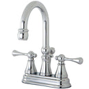 Kingston Brass KS2611BL 4 in. Centerset Bath Faucet