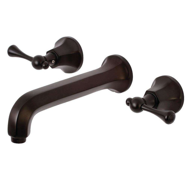 Kingston Brass KS4125BL Wall Mount Bath Faucet Bronze