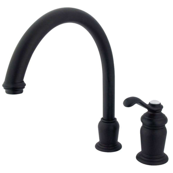 Kingston Brass KS7825TLLS Sg-Hnd Widespread Kitchen Faucet