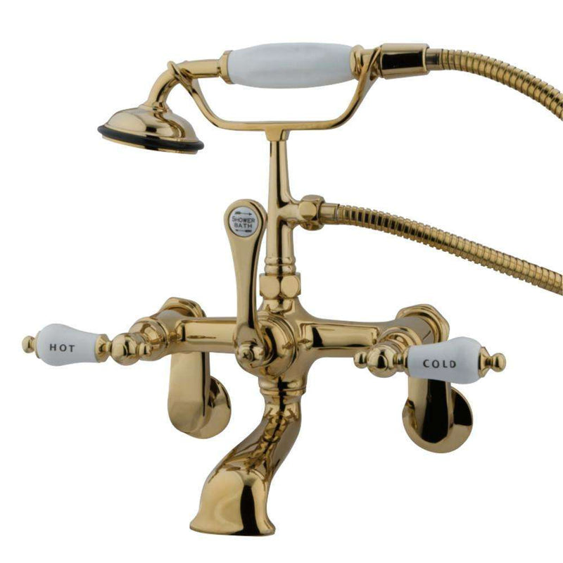 Kingston Brass CC53T2 Vintage Wall Mount Tub Filler with