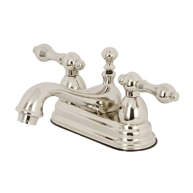 Kingston Brass KS3606AL 4 in. Centerset Bath Faucet Nickel