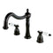 Kingston Brass KS1345BPL Roman Tub Filler with Lever