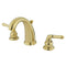 Kingston Brass GKB982 Widespread Bath Faucet, Polished Brass