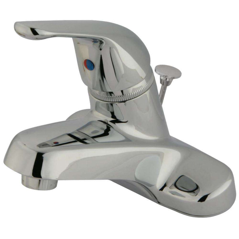 Kingston Brass KB541B Sg-Hnd 4 in. Centerset Bath Faucet