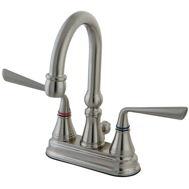 Kingston Brass KS2618ZL 4 in. Centerset Bathroom Faucet