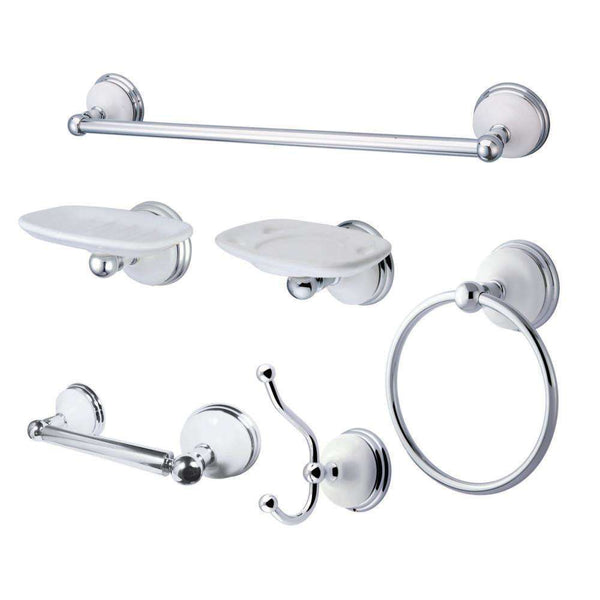 Kingston Brass BAK1110C2 Accessory Combo, Polished Chrome