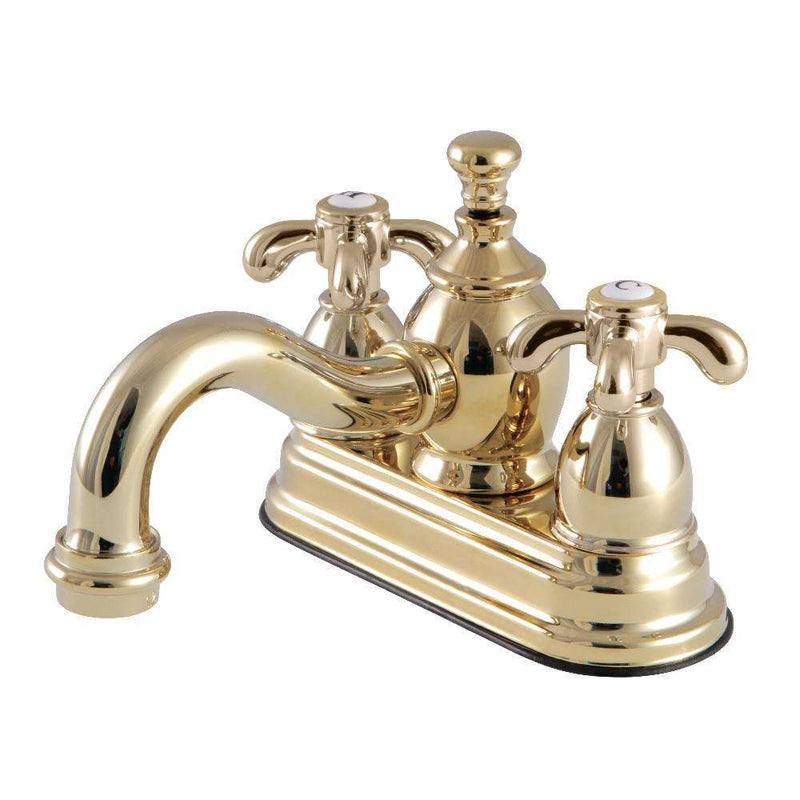 Kingston Brass KS7102TX 4 in. Centerset Bath Faucet Brass