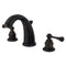 Kingston Brass GKB985BL Widespread Bath Faucet Bronze