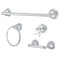 Kingston Brass BAK3962478C 4-Piece Bath Hardware