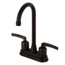 Kingston Brass KB8495EFL Centurion Bar Faucet Bronze