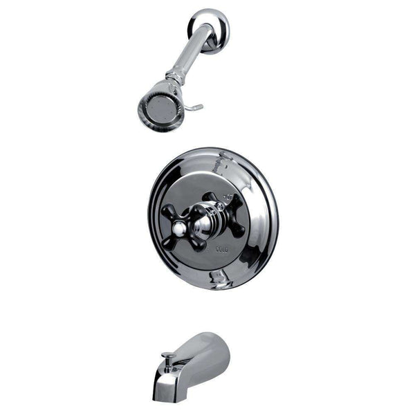 Kingston Brass KB3631PKX Duchess Tub and Shower Faucet