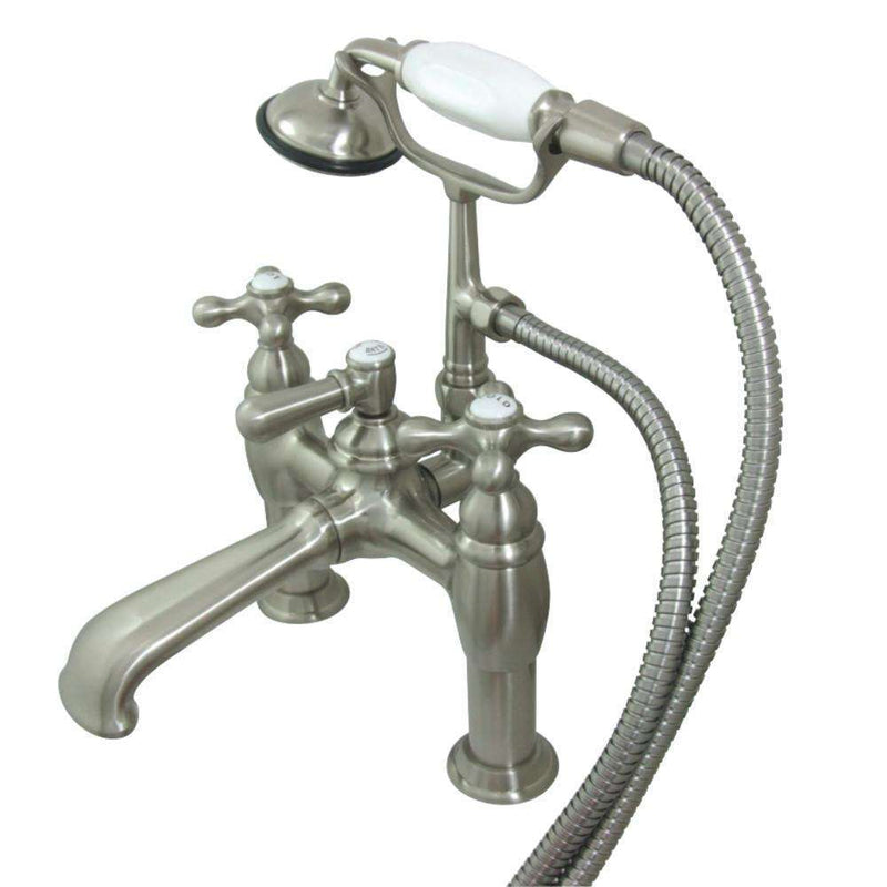 Kingston Brass CC609T8 Vintage 7" Deck Mount Tub Filler