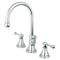 Kingston Brass KS2981BL 8 in. Widespread Bath Faucet