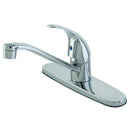 Kingston Brass KB6570LL Sg-Hnd Centerset Kitchen Faucet