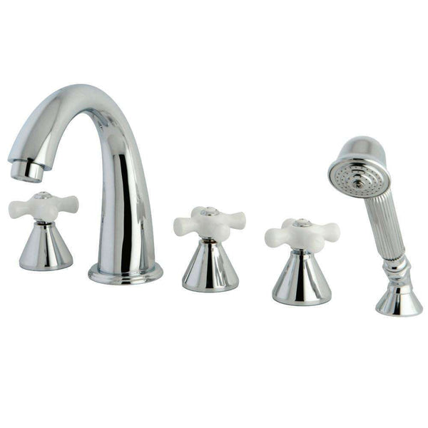 Kingston Brass KS23615PX Roman Roman Tub Filler 5 Pieces