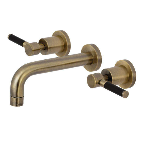 Kingston KS8123DKL Concord 2-Hnd Wall Mount Bath Faucet