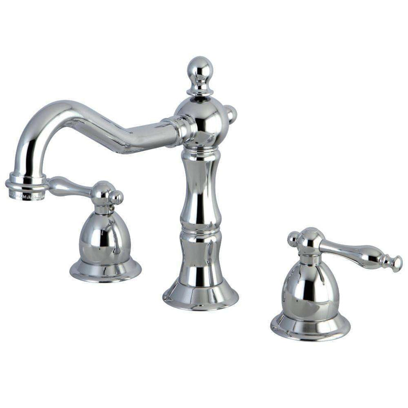 Kingston Brass KS1971NL 8 in. Widespread Bath Faucet