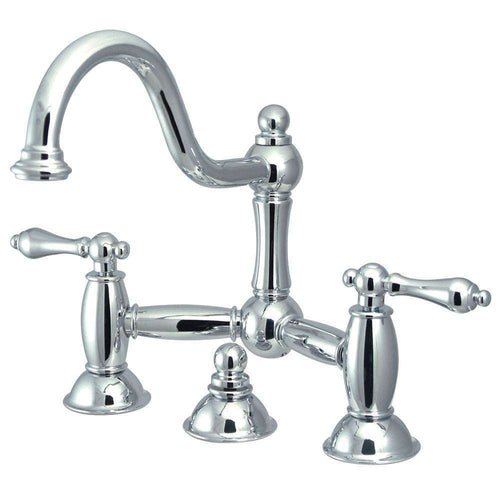 Kingston Brass KS3911AL Restoration Bath Bridge Faucet