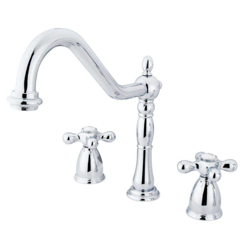 Kingston Brass KB1791AXLS Widespread Kitchen Faucet