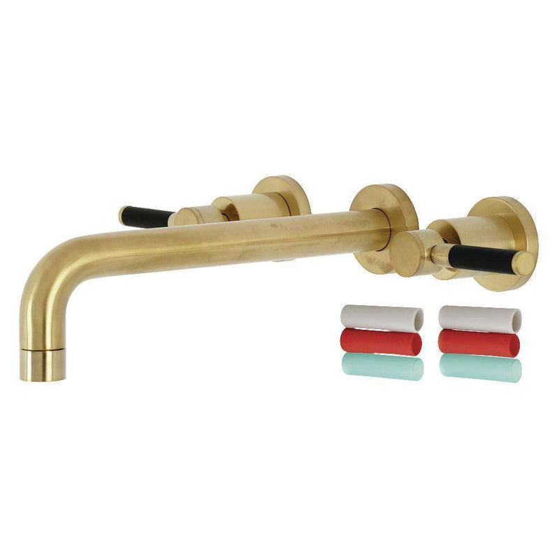 Kingston Brass KS8027DKL Kaiser 2-Handle Wall Mount