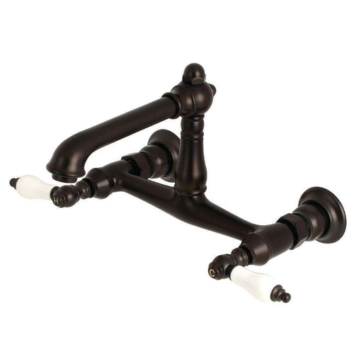 Kingston Brass KS7245PL Wall Mount Bath Faucet Bronze