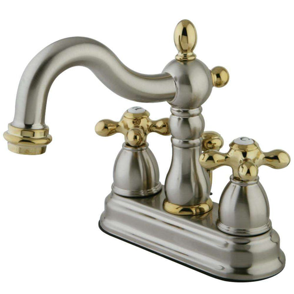 Kingston KB1609AX Heritage 4 in. Centerset Bath Faucet/