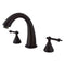 Kingston Brass KS2365TL Roman Roman Tub Filler,