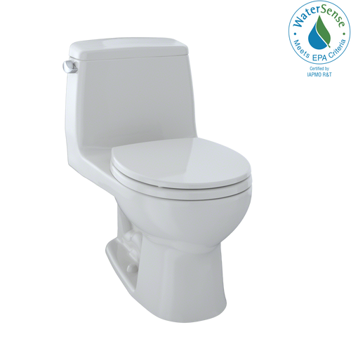 TOTO Eco UltraMax One-Piece Round Bowl 1.28 GPF Toilet, Colonial White MS853113E#11