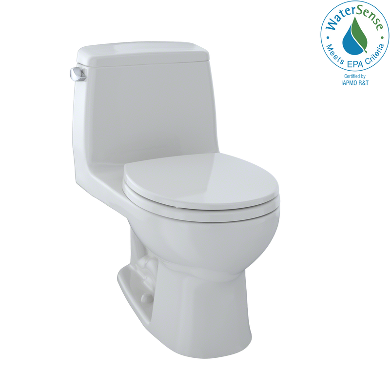 TOTO Eco UltraMax One-Piece Round Bowl 1.28 GPF Toilet, Colonial White MS853113E