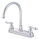 Kingston Brass KB3741AL Centerset Kitchen Faucet