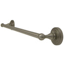 Kingston Brass BA2712SN Milano 18" Towel Bar, Brushed Nickel