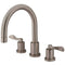 Kingston Brass KS8328DFL Roman Tub Filler, Brushed Nickel