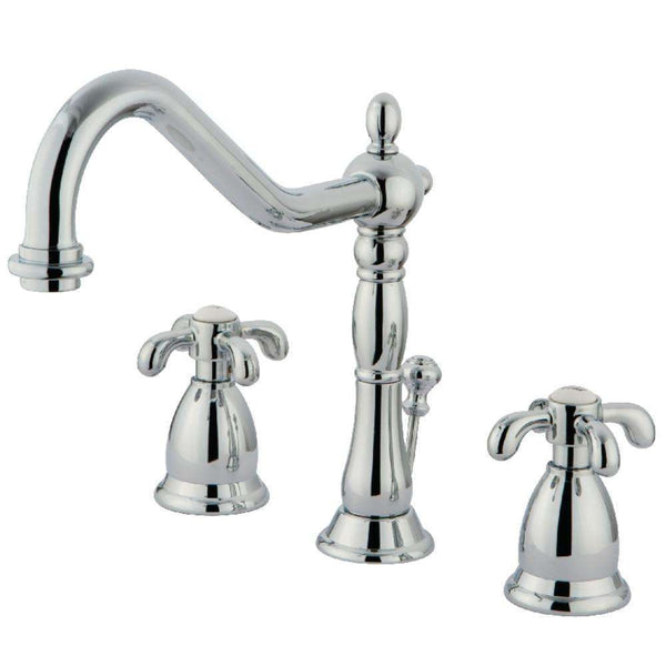 Kingston Brass KS1991TX 8 in. Widespread Bath Faucet