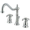 Kingston Brass KS1991TX 8 in. Widespread Bath Faucet