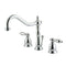 Kingston Brass KS1991AL 8 in. Widespread Bath Faucet